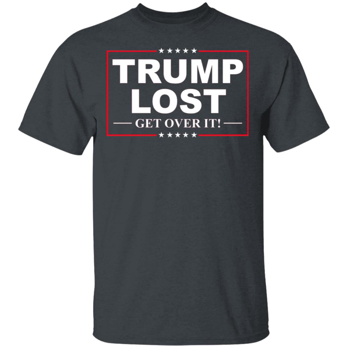 Trump Lost Get Over It Funny Biden Victory Shirt, Hoodie, Tank