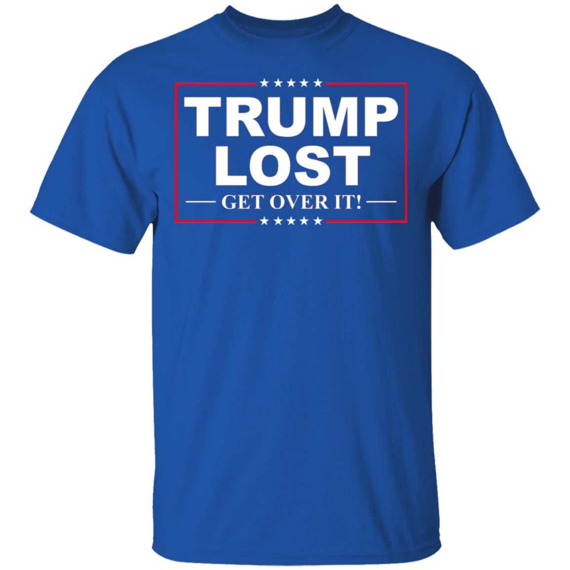 Trump Lost Get Over It Funny Biden Victory Shirt, Hoodie, Tank