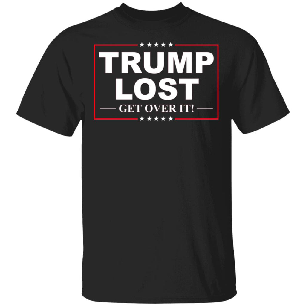Trump Lost Get Over It Funny Biden Victory Shirt, Hoodie, Tank