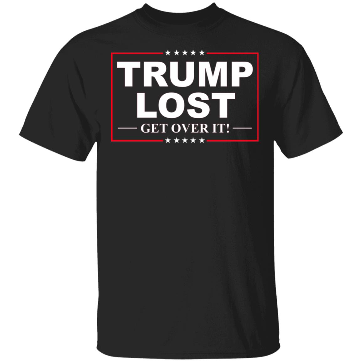 Trump Lost Get Over It Funny Biden Victory Shirt, Hoodie, Tank