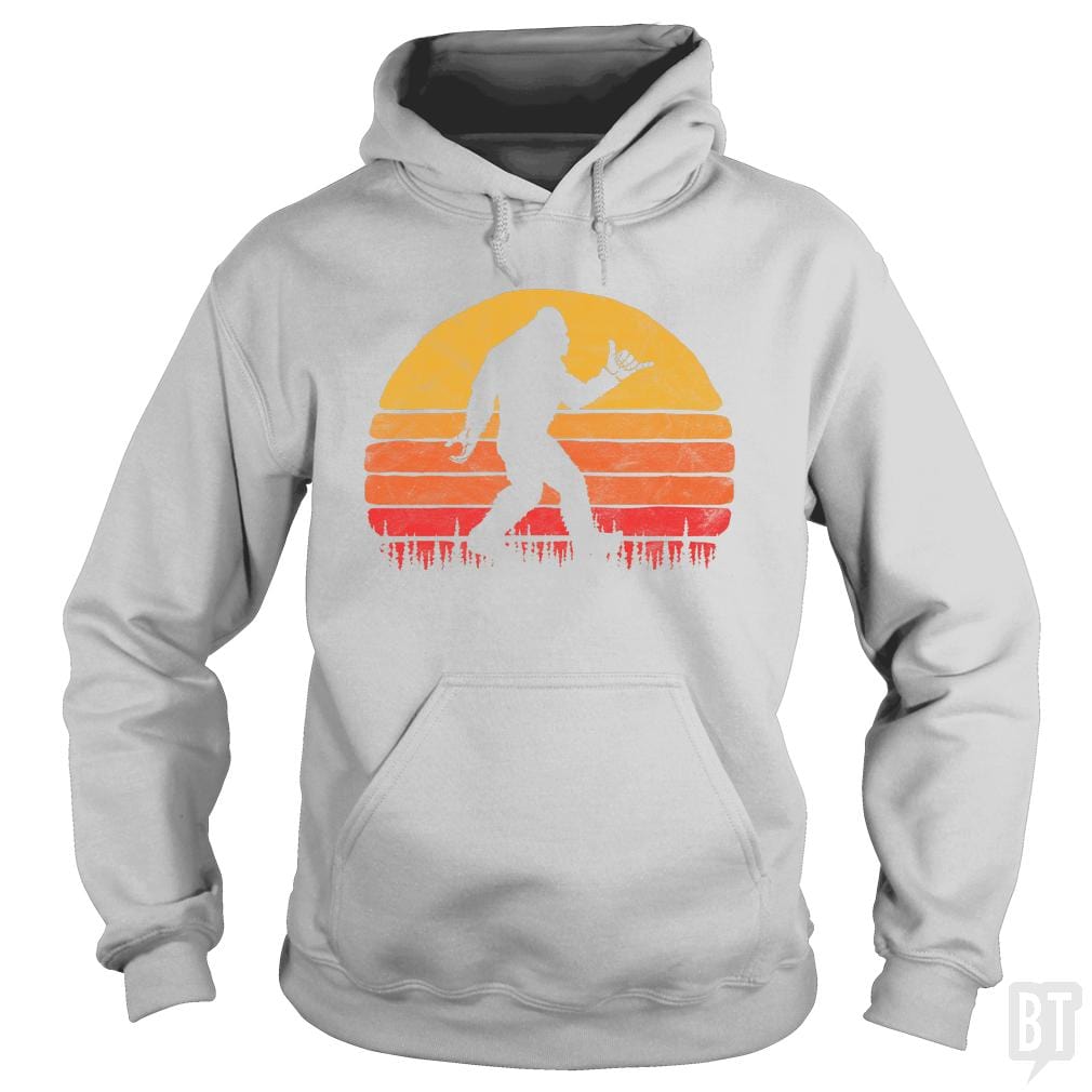 Funny Shaka Aloha Bigfoot Surfer Shirt - Believe D Hoodie