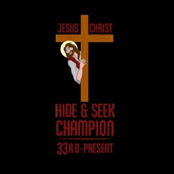 Jesus Christ Hide and Seek Hoodie