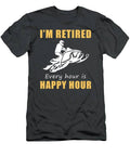 Rev Up Retirement Fun Happy Hour Snowmobile Tee  Grab Yours Now T-Shirt