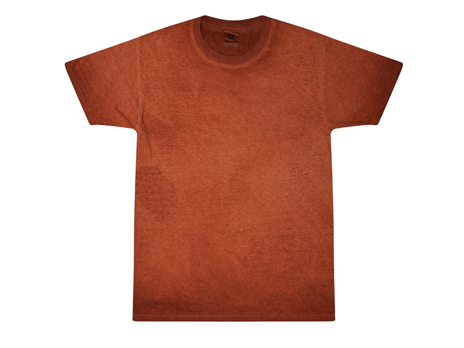 Oil Wash Orange T-Shirts S M L XL 2XL 3XL Cotton Colortone