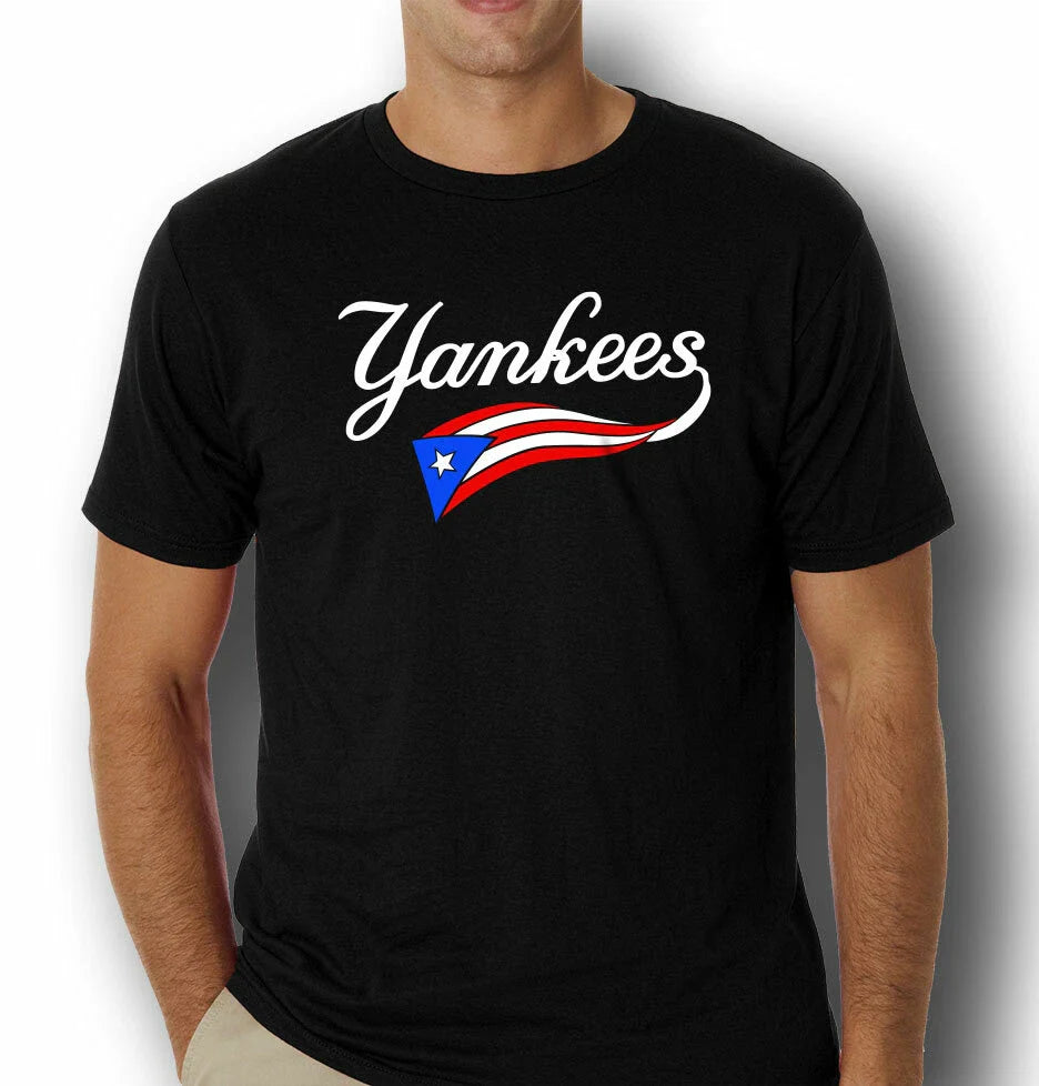 Puerto Rico Tee 100 Puerto Rican Flag York Yankees Tee Unisex T-shirt, Sweatshirt, Hoodie (1)