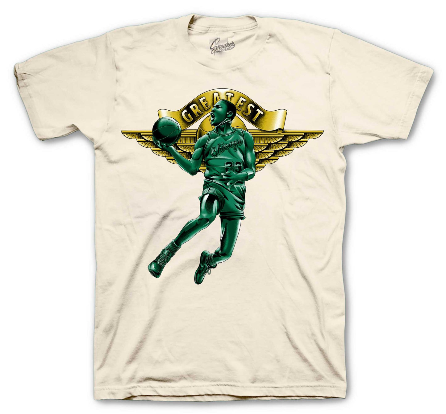 Shirts To Match Retro 1 Pro Green Fir Sneaker Tees - Greatest Shirt