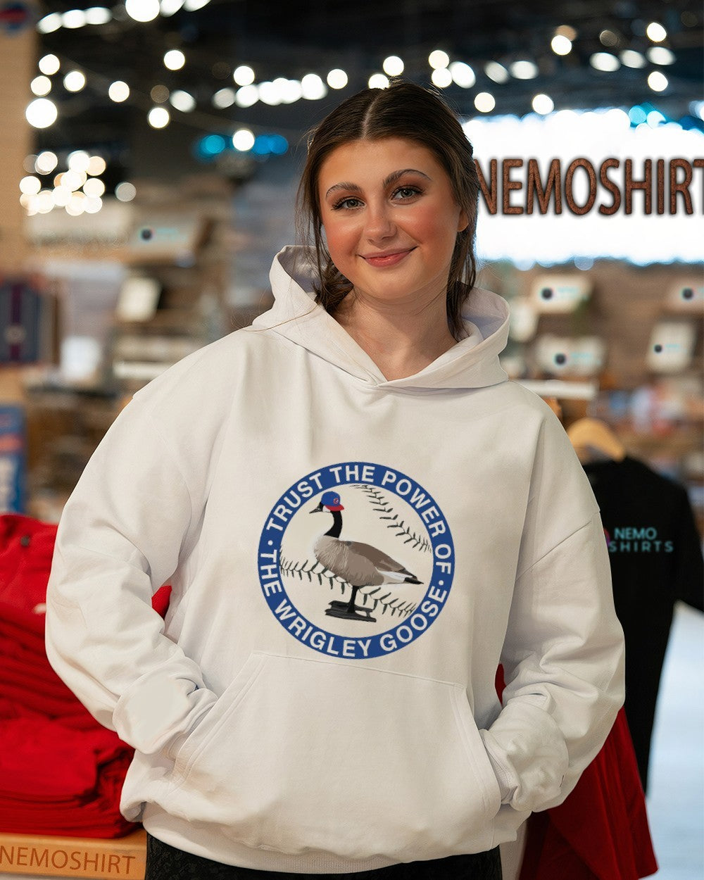 Trust the power of the Wrigley goose shirt