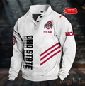 Personalized Ohio State Stand Collar Sweatshirt, Basketball Fan Gift