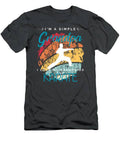 Simple Grandpas Karate Fun  Playful Tee For Grandkids  Martial Arts Enthusiasts T-Shirt