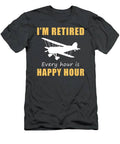 Soaring Into Retirement Joy Happy Hour Rcplane Tee  Limited Edition Design T-Shirt
