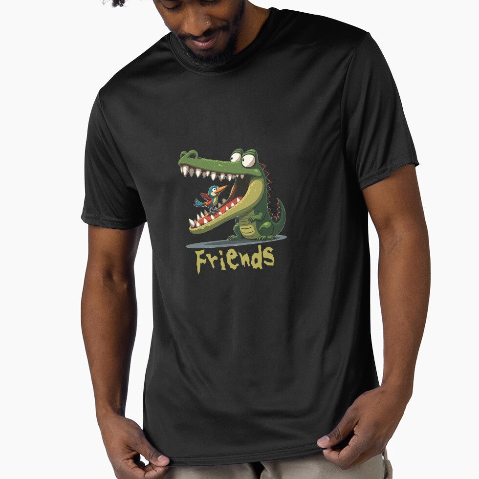 Friends: Crocodile, Little Bird by Inklivion
