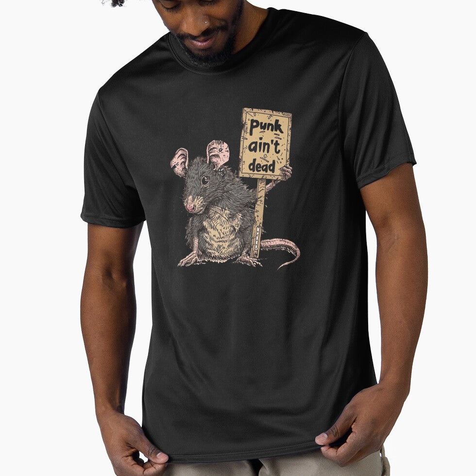 Punk Rat Punks Not Dead by RockFireMerch