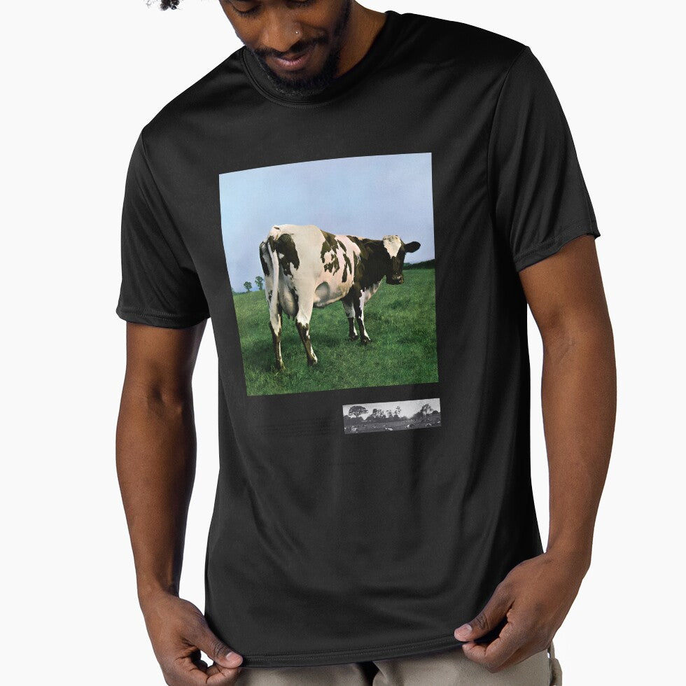 Vintage Cow Classic Rock Album Aesthetic by moyjoystudio