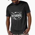 NO SIGNAL Glitch Streetwear T-Shirt | Cyberpunk Y2K Minimalist Graphic Tee by Atharva-threads
