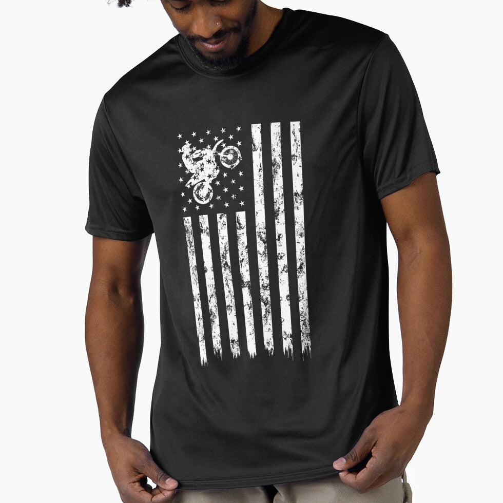 American Motocross Flag Premium by SicusioBebe