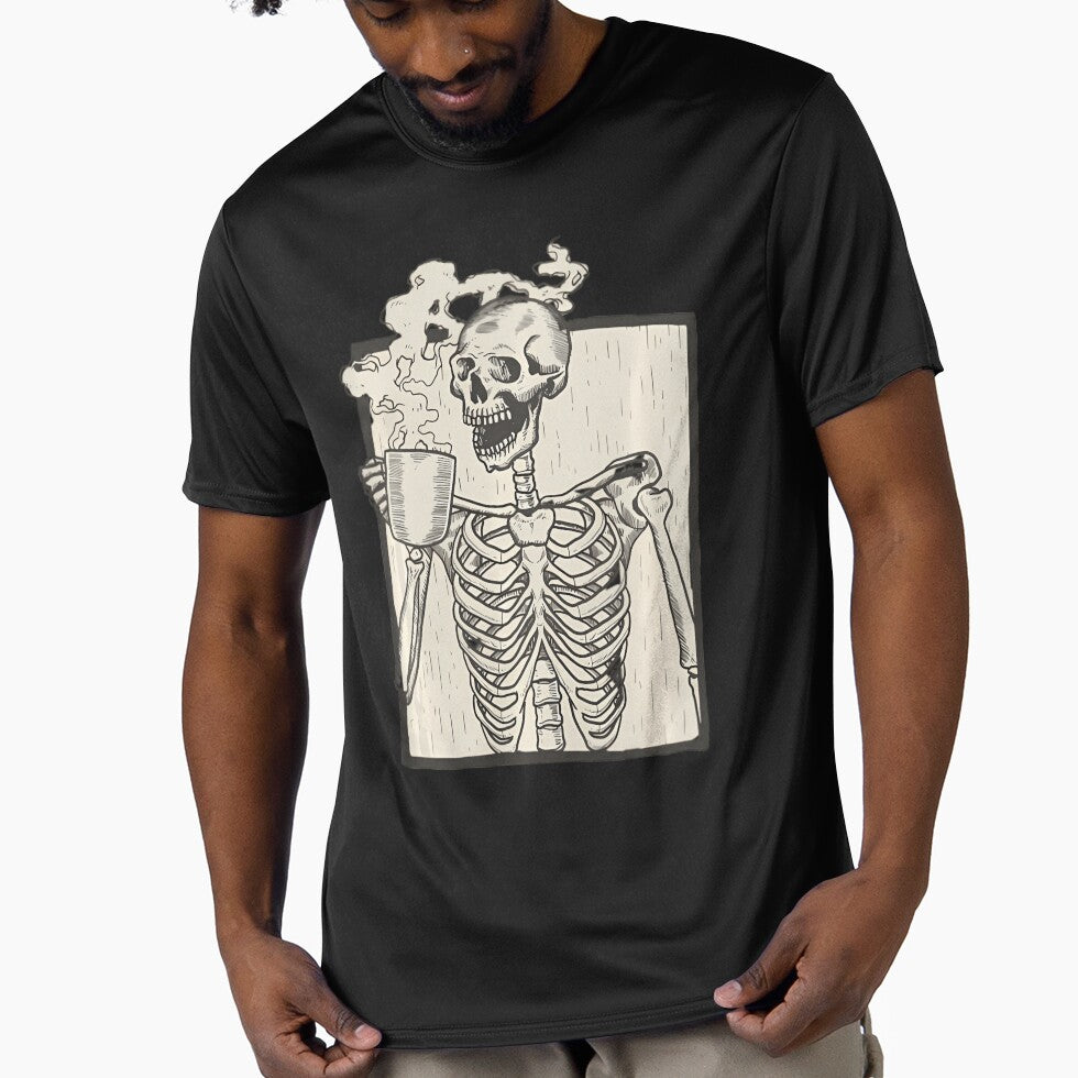 HALLOWEEN SKULL GRAPHIC PRINT FLEECE OVERSIZED Swea by yowsprguljb36