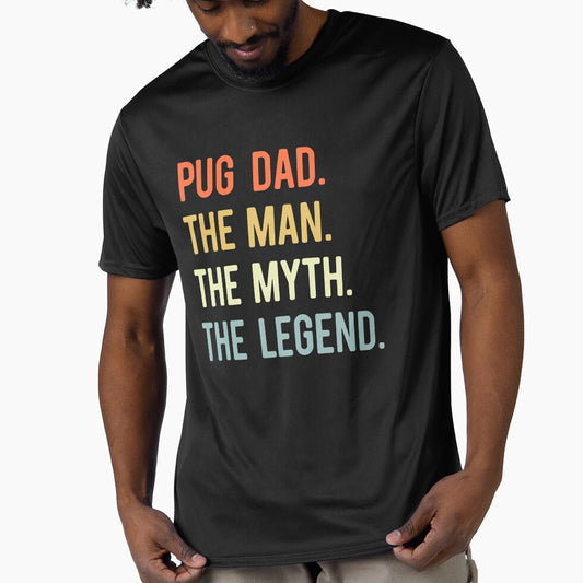Best Pug Dad Gifts Dog Animal Lovers Cute Man Myth Legend by zorinaabzs143