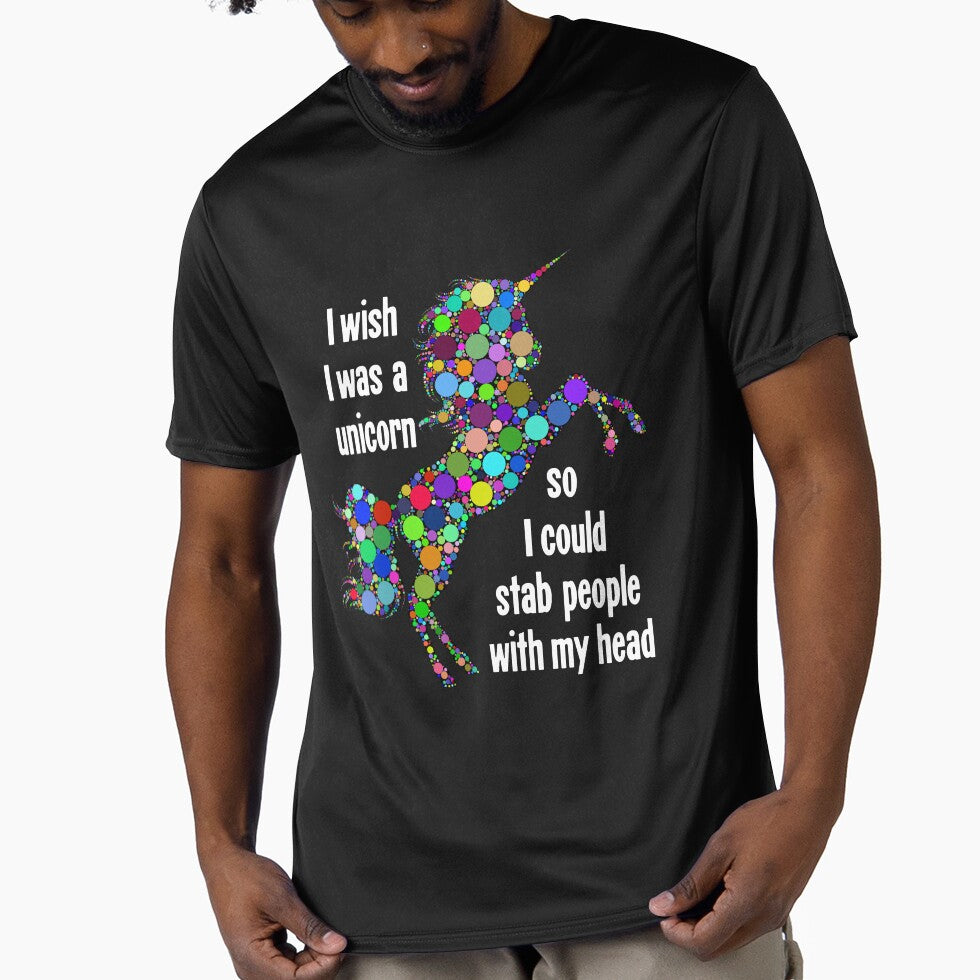 I Wish I Was A Unicorn So I Could Stab People With My Head by Good-Looking Corpse