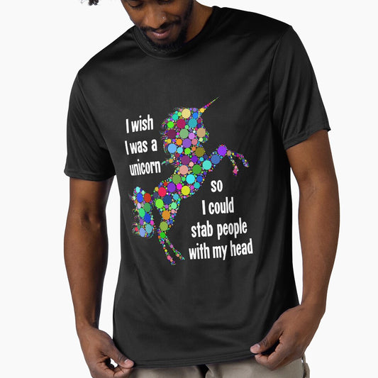 I Wish I Was A Unicorn So I Could Stab People With My Head by Good-Looking Corpse