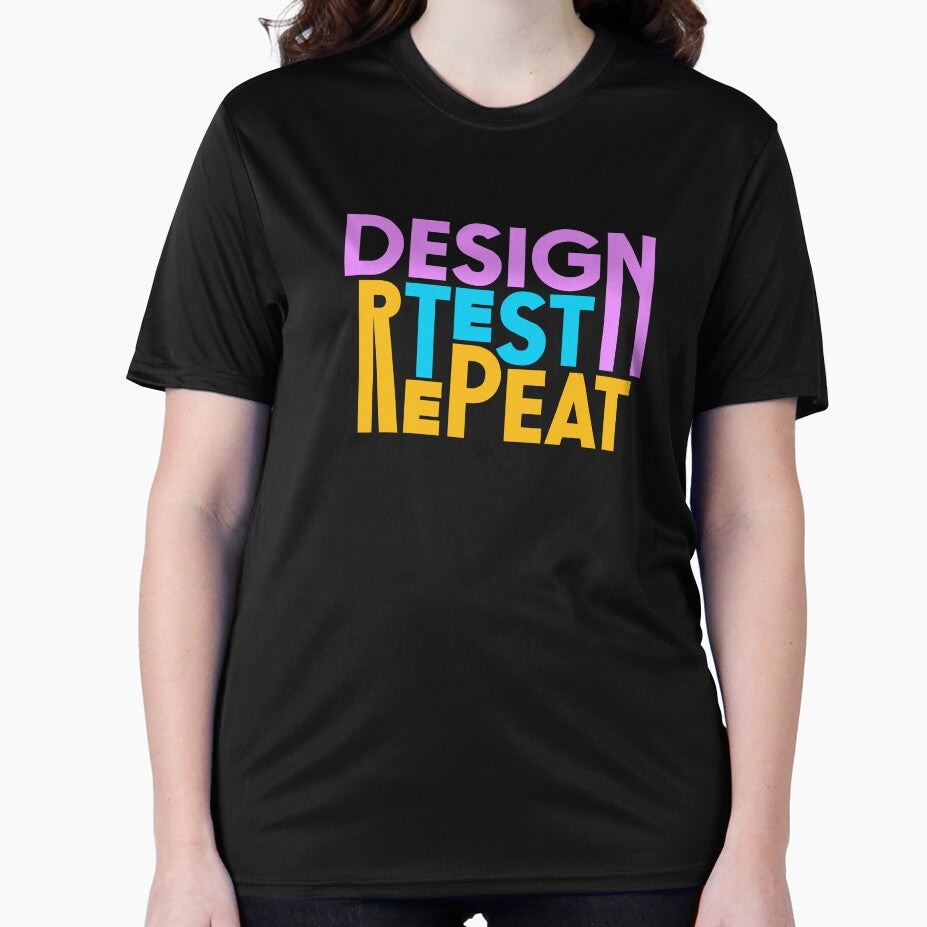 Design Test Repeat - UX Designer | Product Designer | UI Designer Stickers by PoshPixel