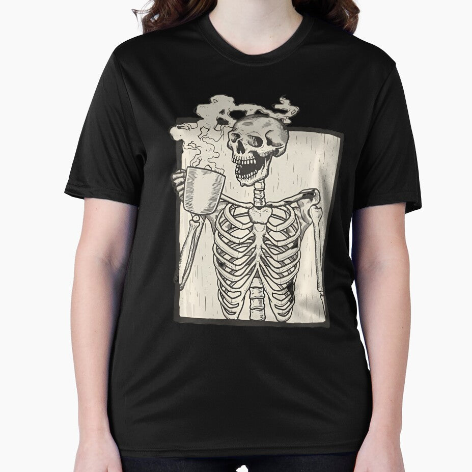 HALLOWEEN SKULL GRAPHIC PRINT FLEECE OVERSIZED Swea by yowsprguljb36