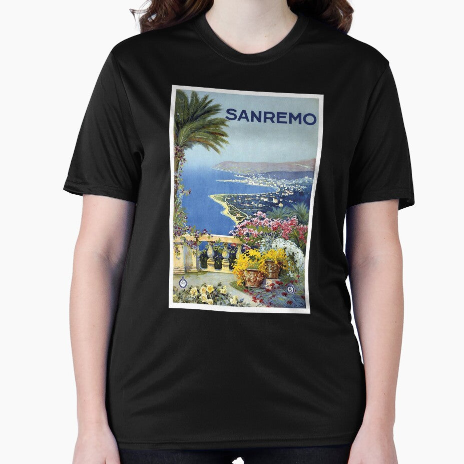 Sanremo Travel Poster– by cjgraphic