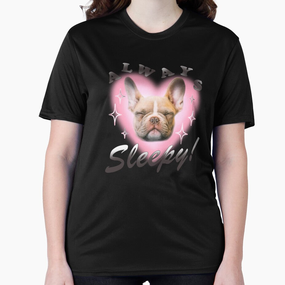 Always Sleepy! Dog Puppy Pet Y2K Design by tartagain