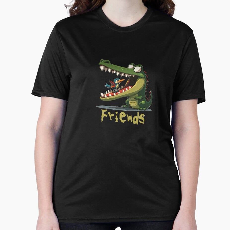 Friends: Crocodile, Little Bird by Inklivion