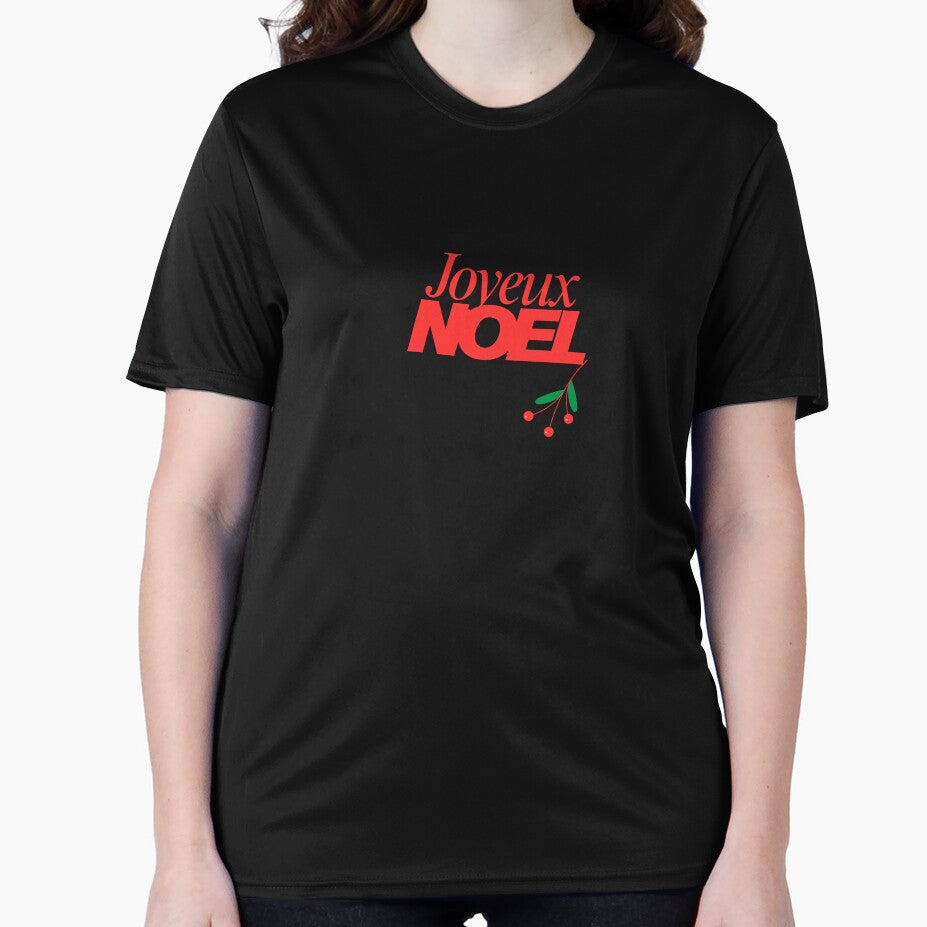 Modern Joyeux Noel - Merry Christmas Greetings by GlobalCurator