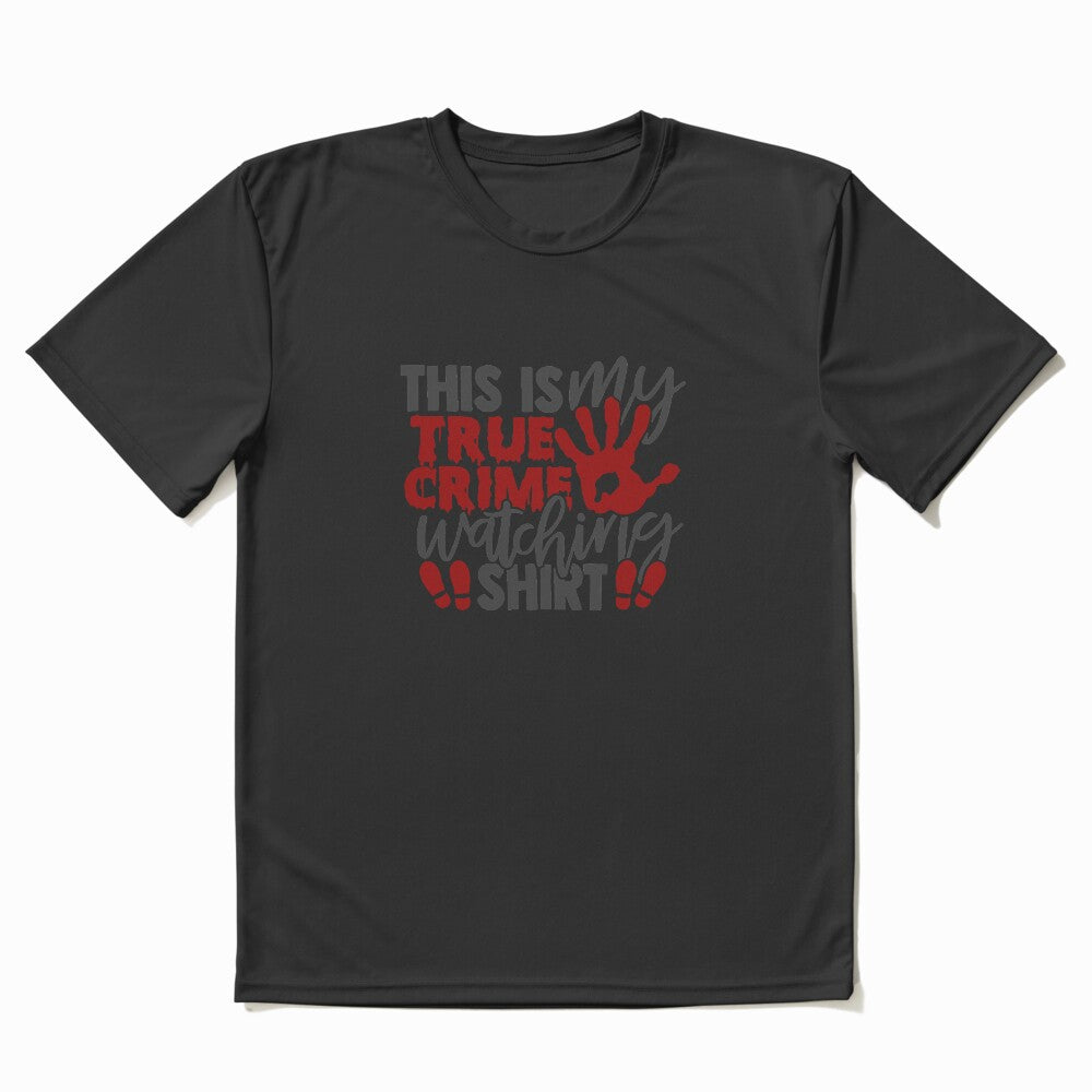 True Crime watching Shirt-gift idea for true crime junkies by BRtisticDesigns