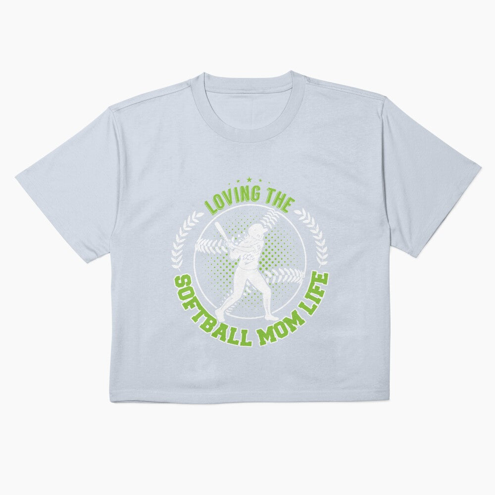 Softball Mom Shirt - Loving the Softball Mom Life by PaulC71