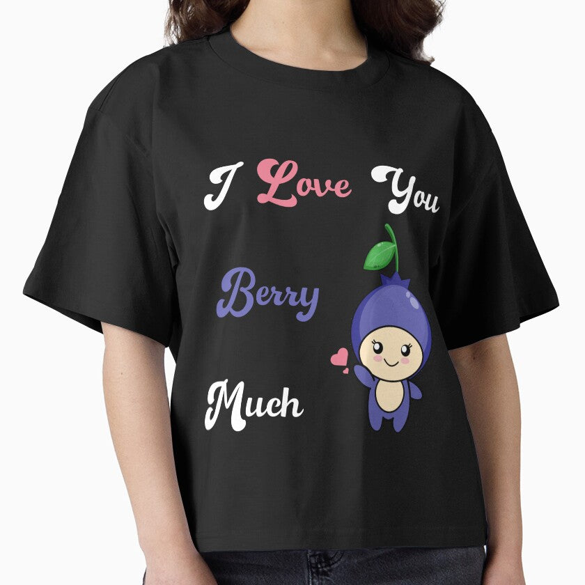 I love you berry much blueberry Baby One-Piece, cute and fun kids clothes by Sun Rise