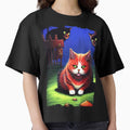 Sad Cat in Grunge 3 by GeminiDaydreamer