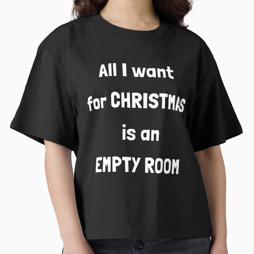 All I Want for Christmas Is an Empty Room | Introvert Holiday Humor by Krakspred
