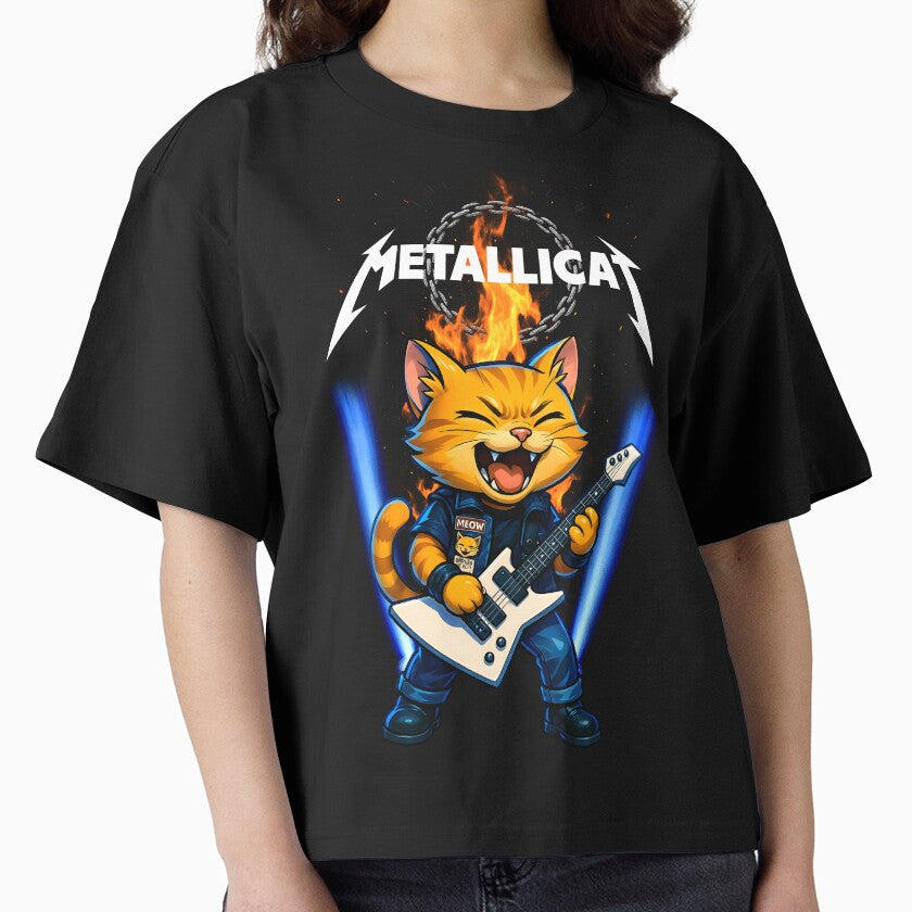 Metallicat / Whiskers, Riffs, and Rebellion. by DarrenAshenOne