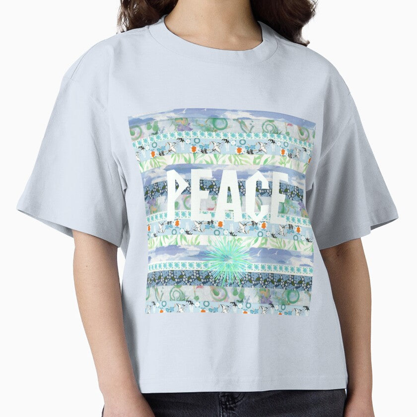 "Peace" in blues by TabbysShop