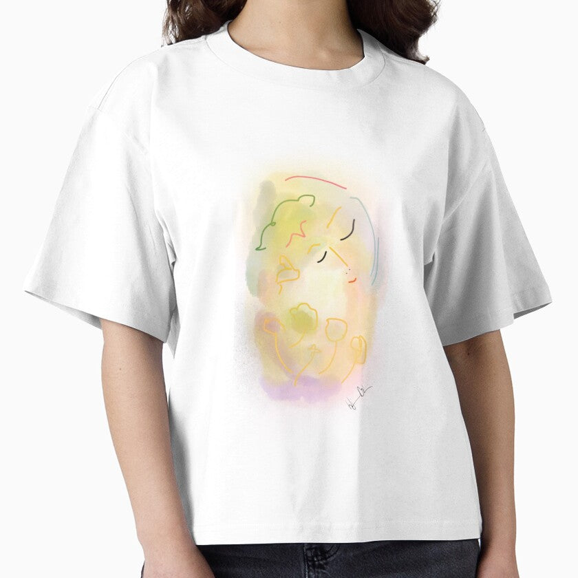 Girl - Soft painting 018 by Hjortur