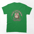 I'm Not Overthinking Shirt, Funny Owl Tee, Anxiety Humor T-Shirt, Introvert Tee by imad  triake