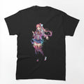 Monika Doki Doki Literature Club Ink Video Game Streetwear Tee by Senpaiwaves
