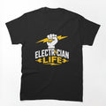 Electrician Life Skilled Trade Electrical Worker Graphic T-Shirt by rejowan-arts