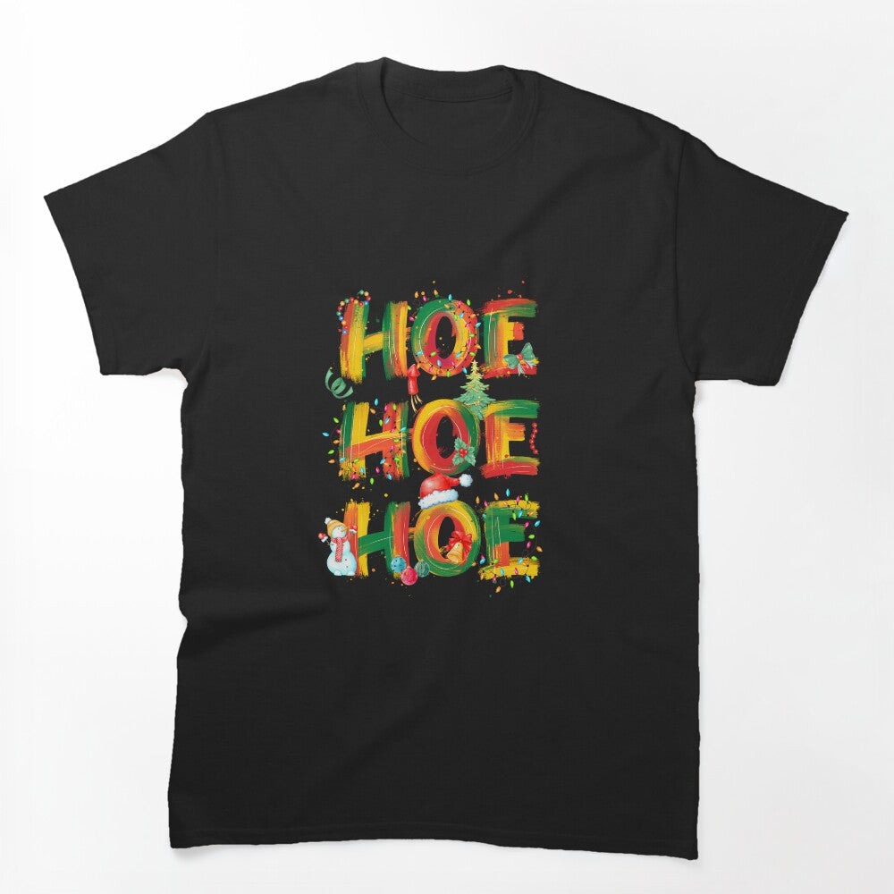 Ugly christmas sweater sweatshirt Hoe Christmas Season! by MerchandClothes