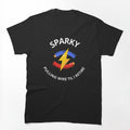 Electrician Shirt – Sparky Electrician Pulling Wire Till I Retire – Electrician Gift by JobLifeTees