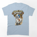 Game Day Spirit Funny Football Ghost Shirt, Halloween Football Fan Tee by sumodesign