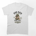Dog Dad Club Golden Retriever Paws Love Loyalty T-Shirt by Ashley critters