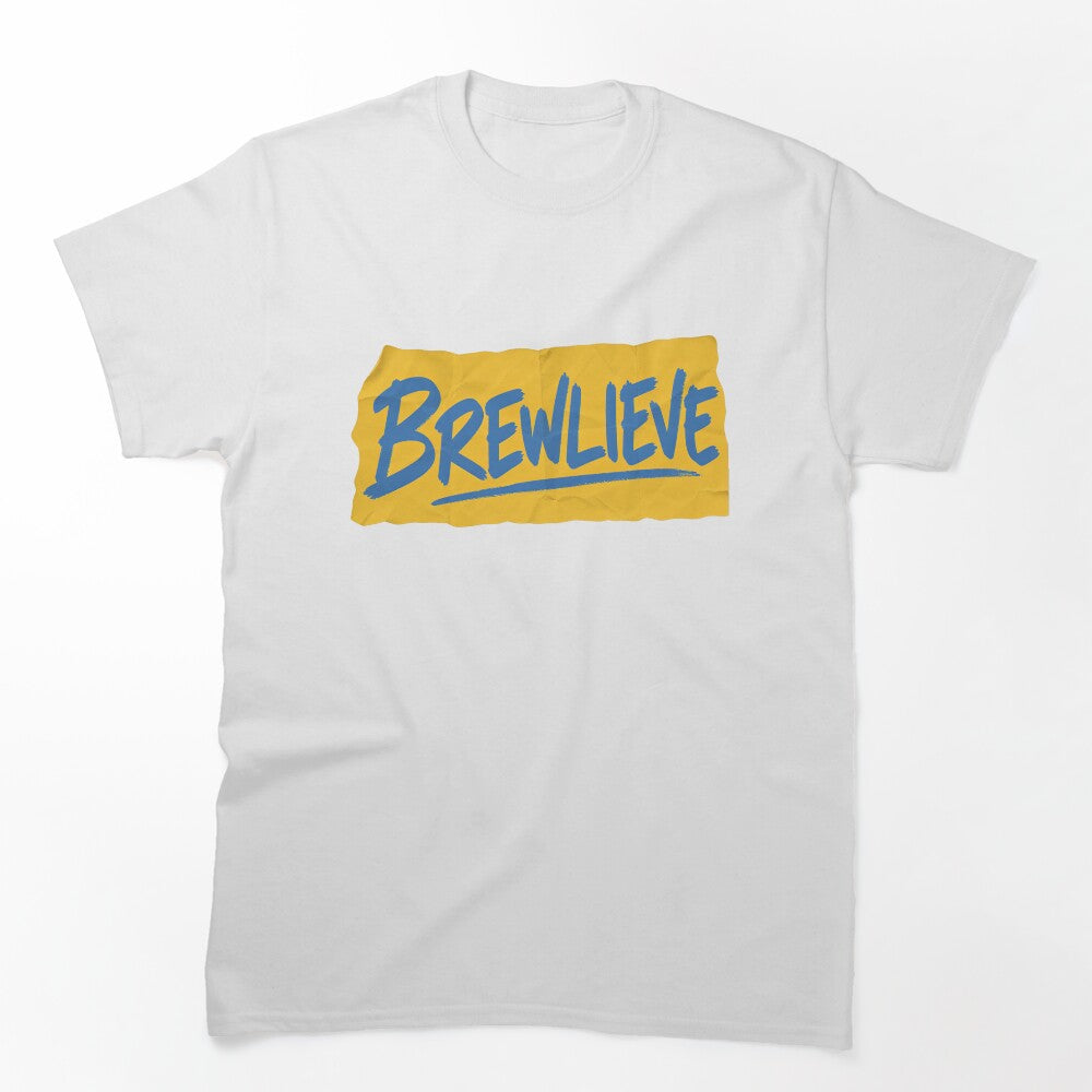 Brewlieve – Wisconsin Baseball Fan Shirt by Sconsin Fashion
