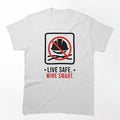 American Electrician T-Shirt |  Live Safe-Wire Smart by AGRO ART
