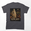 Tis The Season Shirt, Football Ghost Tee, Fall Football Shirt, Game Day Shirt, Halloween Football Tee by greatmar1