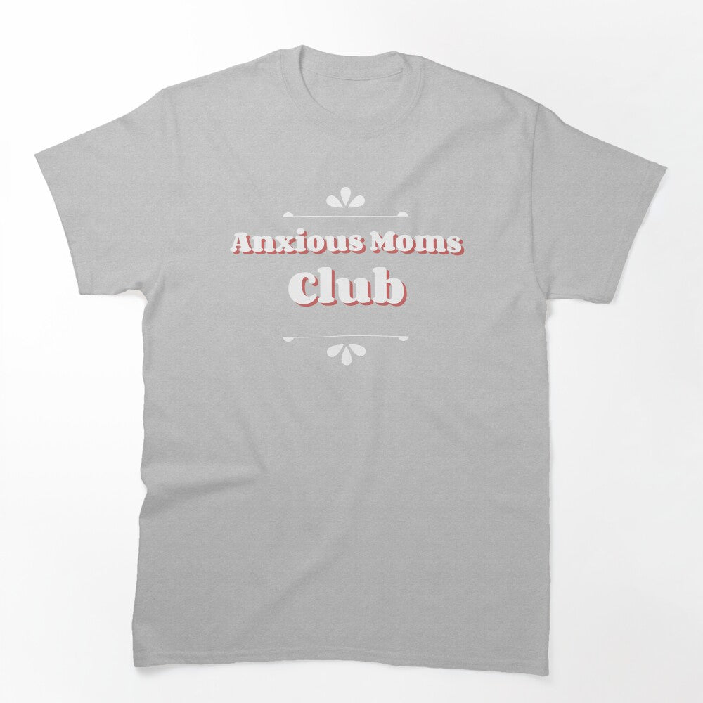 Anxious Mom Life | It's A Thing | Funny Exhausted Mom Shirt Retro Tired Moms Club Tee by RandisTees