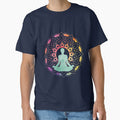 Padmasana Yoga abstract Mandala by Khushi Graphics