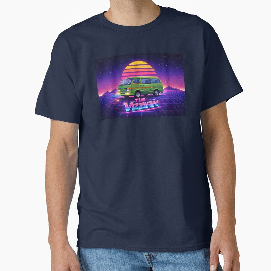 The Hill Gang – Retro 80s Vanette Van Synthwave Poster by Cult Graphics